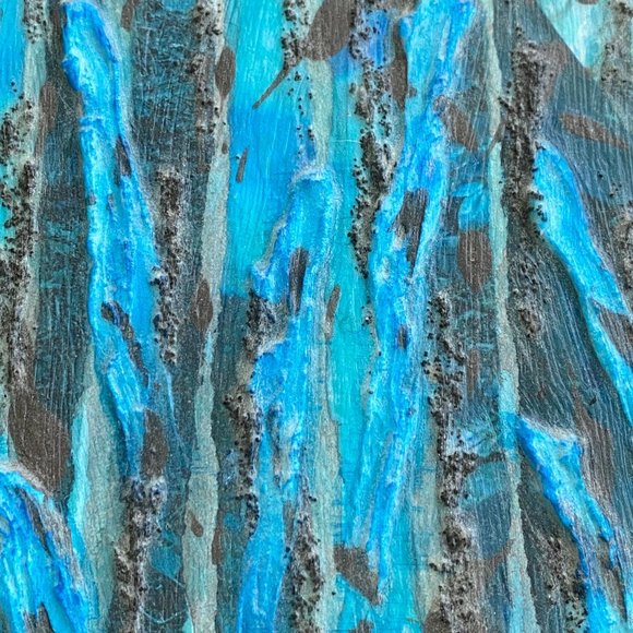 Woman of the Black Forest - Original Wall Art Mixed Media Painting 11"x14" Frame - Picture 3 of 6